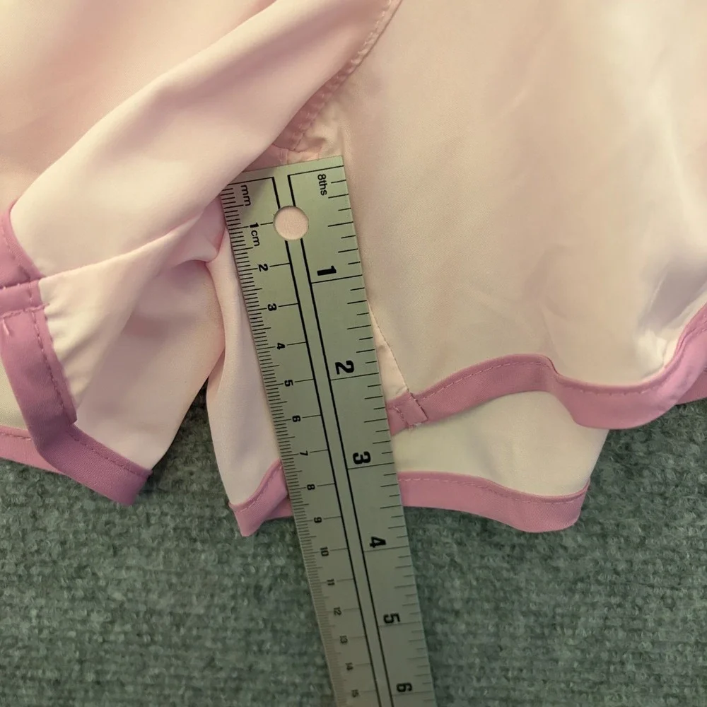 Nike Dri-Fit Tempo Running Shorts Womens Med Brief Lined Pink Reflective NWT